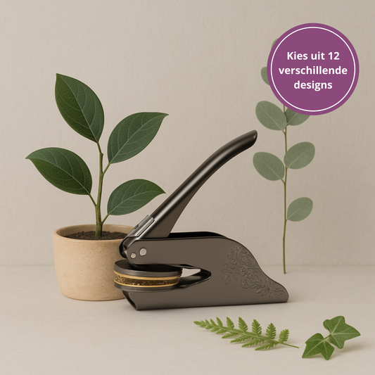 BoekenStempel - Persoonlijke Boekstempel (Natuur & Planten)