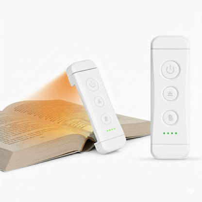 BoekenLicht – Slanke bladwijzer met leeslamp